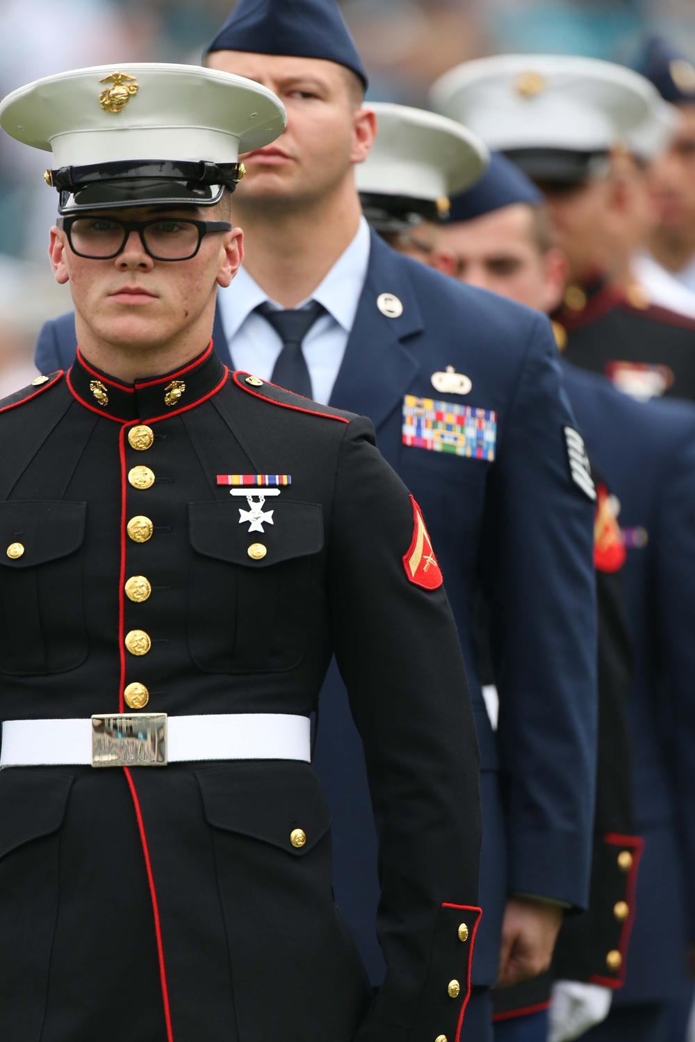 Jacksonville Jaguars Military Appreciation Pre-Game Ceremony