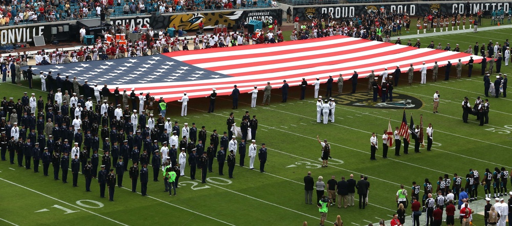 Military appreciation day ceremony