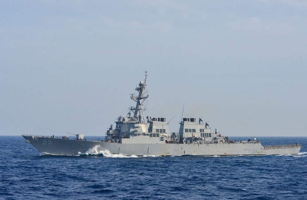 DVIDS - Images - USS Stout transits the Mediterranean Sea [Image 7 of 7]