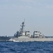 USS Stout transits the Mediterranean Sea