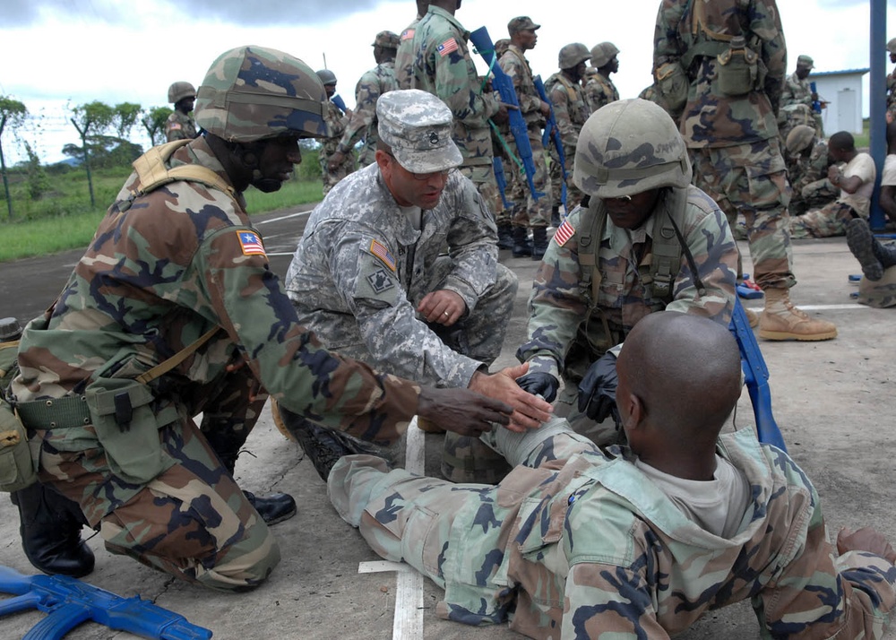 Michigan National Guardsmen foster Liberian military growth