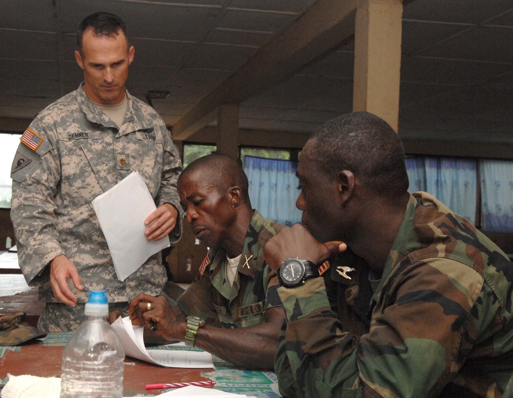 Michigan National Guardsmen foster Liberian military growth