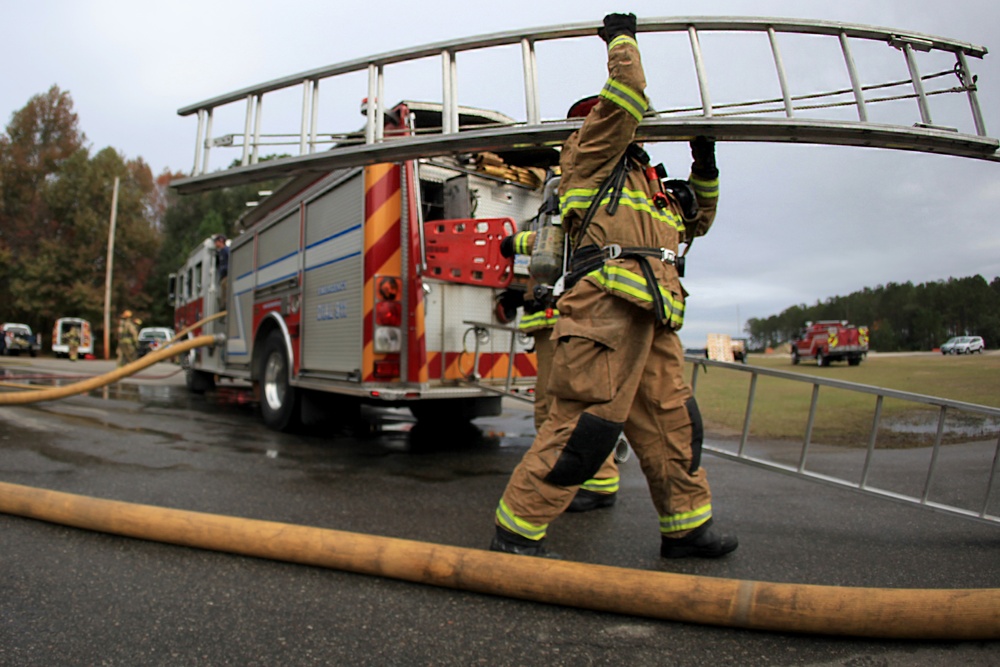 Live-fire training aboard MCAS Beaufort