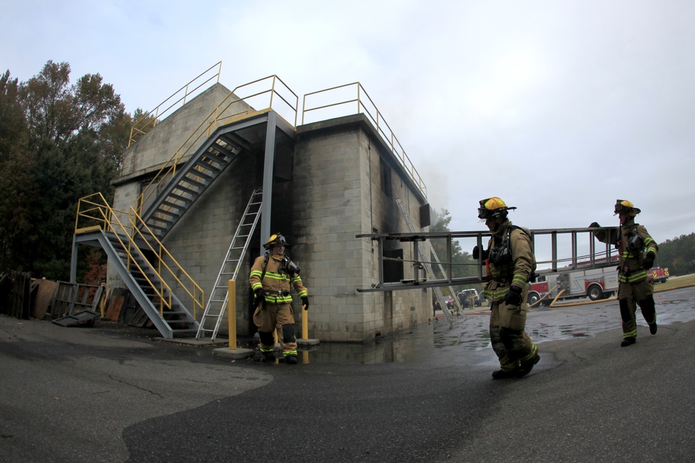 Live-fire training aboard MCAS Beaufort