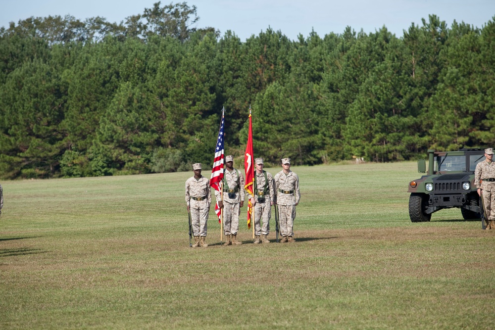 Headquarter's and Support Battalion Relief and Appointment Ceremony