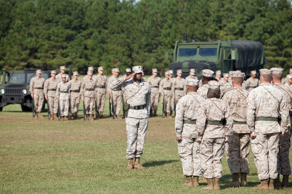 Headquarter's and Support Battalion Relief and Appointment Ceremony