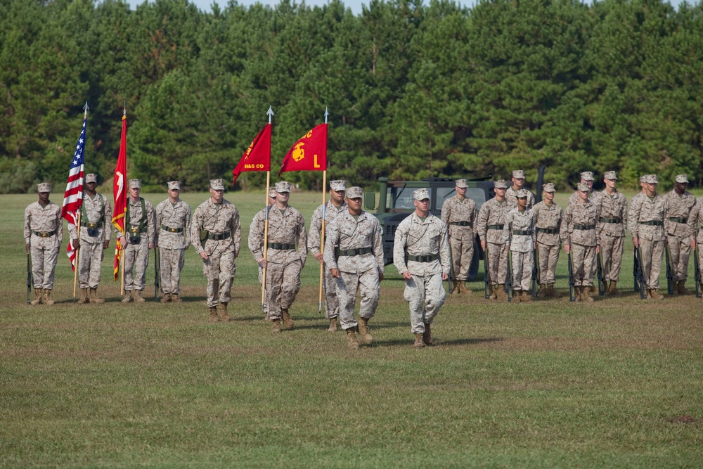 Headquarter's and Support Battalion Relief and Appointment Ceremony