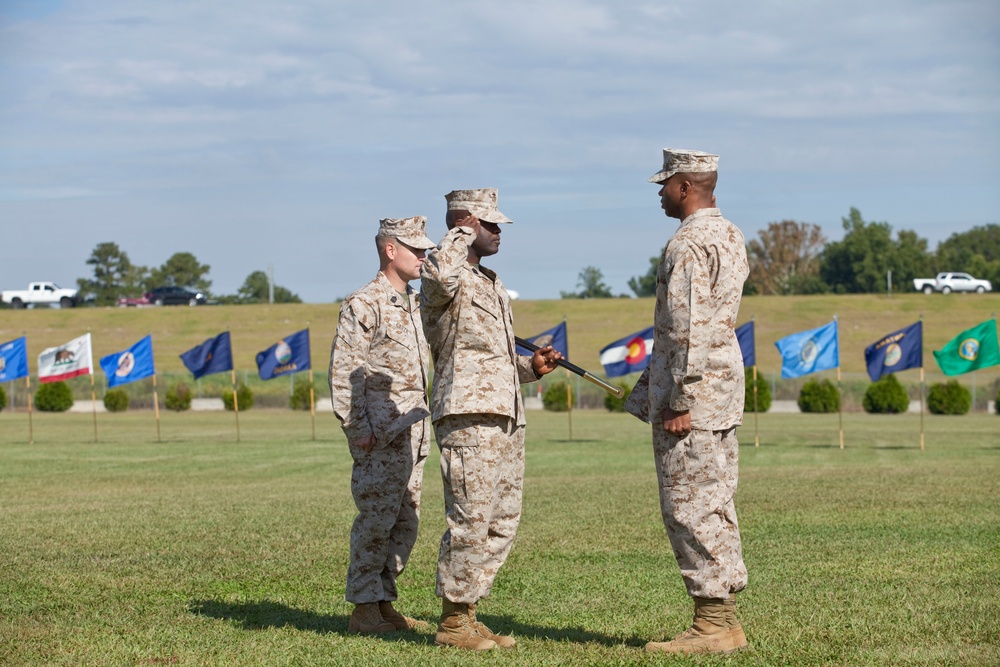 Headquarter's and Support Battalion Relief and Appointment Ceremony