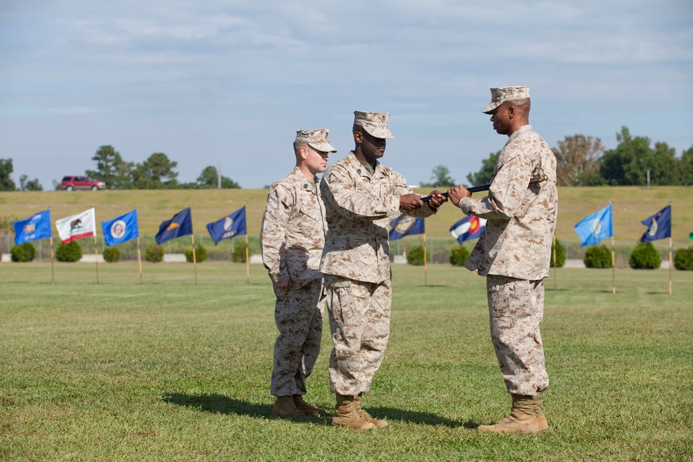 Headquarter's and Support Battalion Relief and Appointment Ceremony