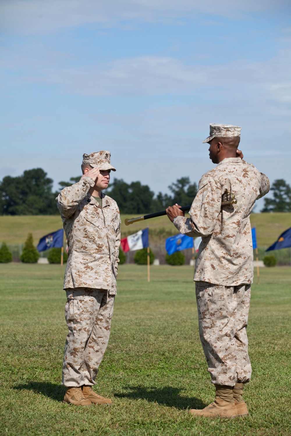 Headquarter's and Support Battalion Relief and Appointment Ceremony