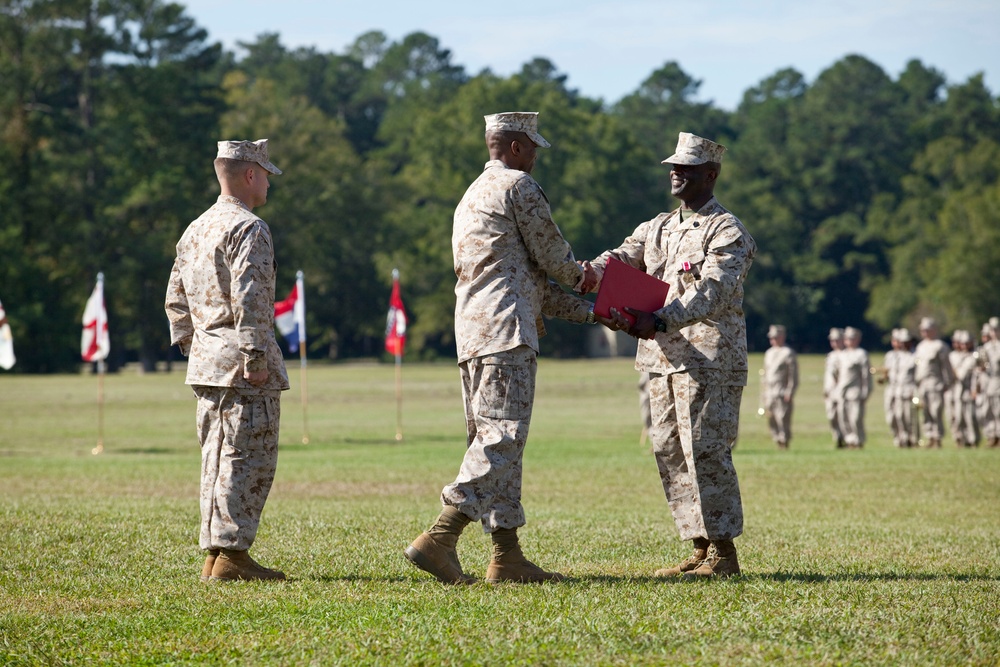 Headquarter's and Support Battalion Relief and Appointment Ceremony