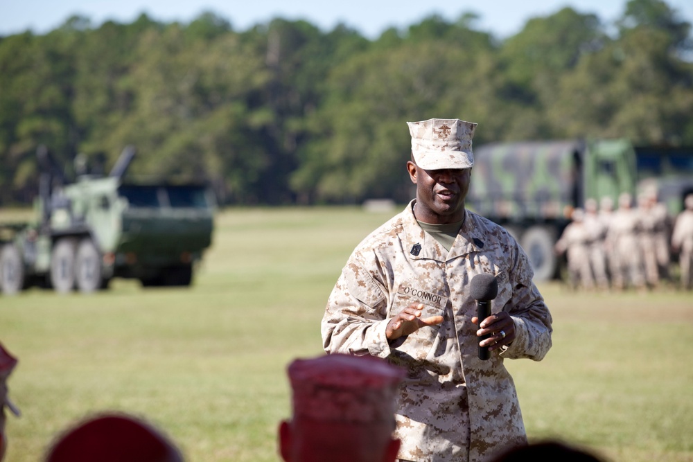 Headquarter's and Support Battalion Relief and Appointment Ceremony