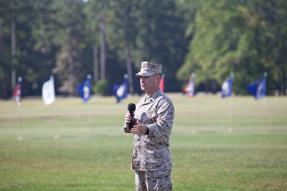 Headquarter's and Support Battalion Relief and Appointment Ceremony