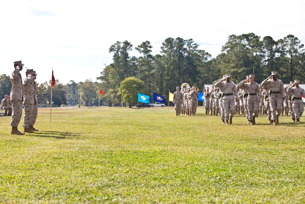 Headquarter's and Support Battalion Relief and Appointment Ceremony