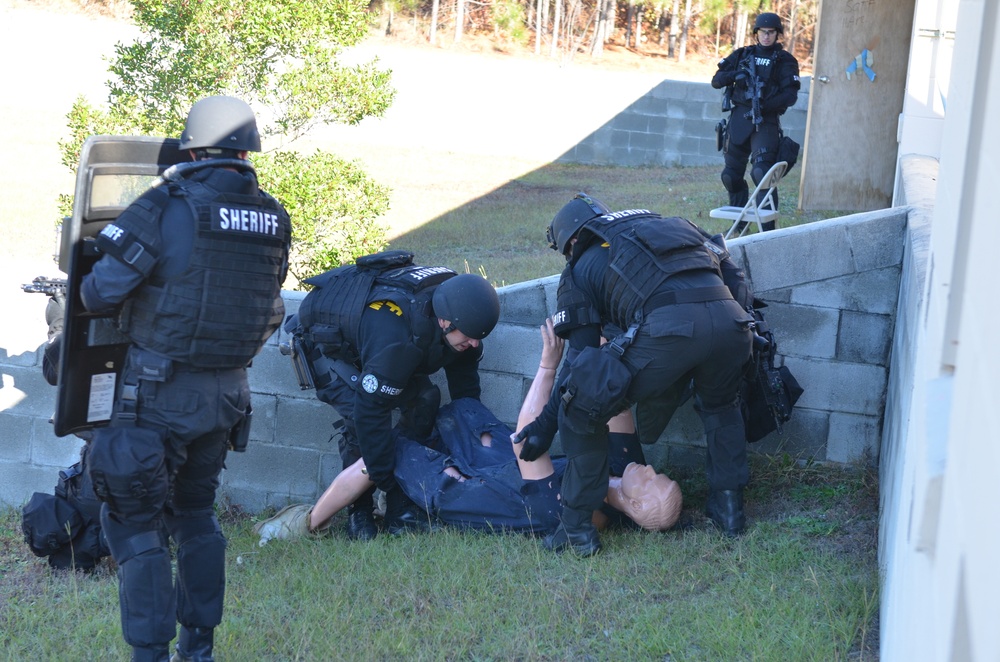 Law enforcement teams conduct collaborative training