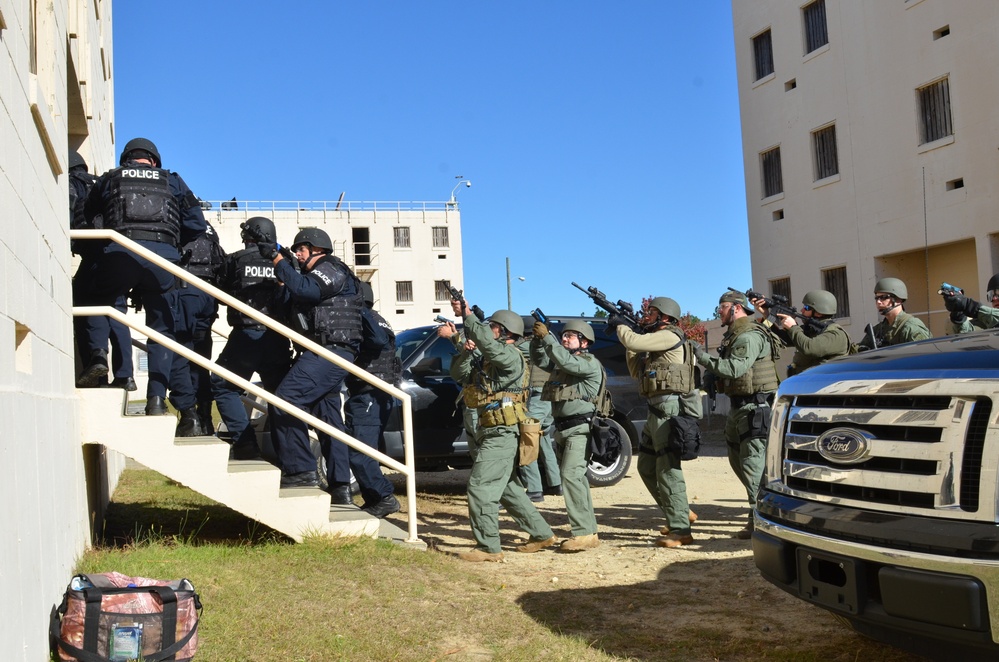 Special reaction teams train to protect