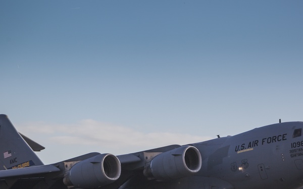 305th airmen, aircraft walk the walk
