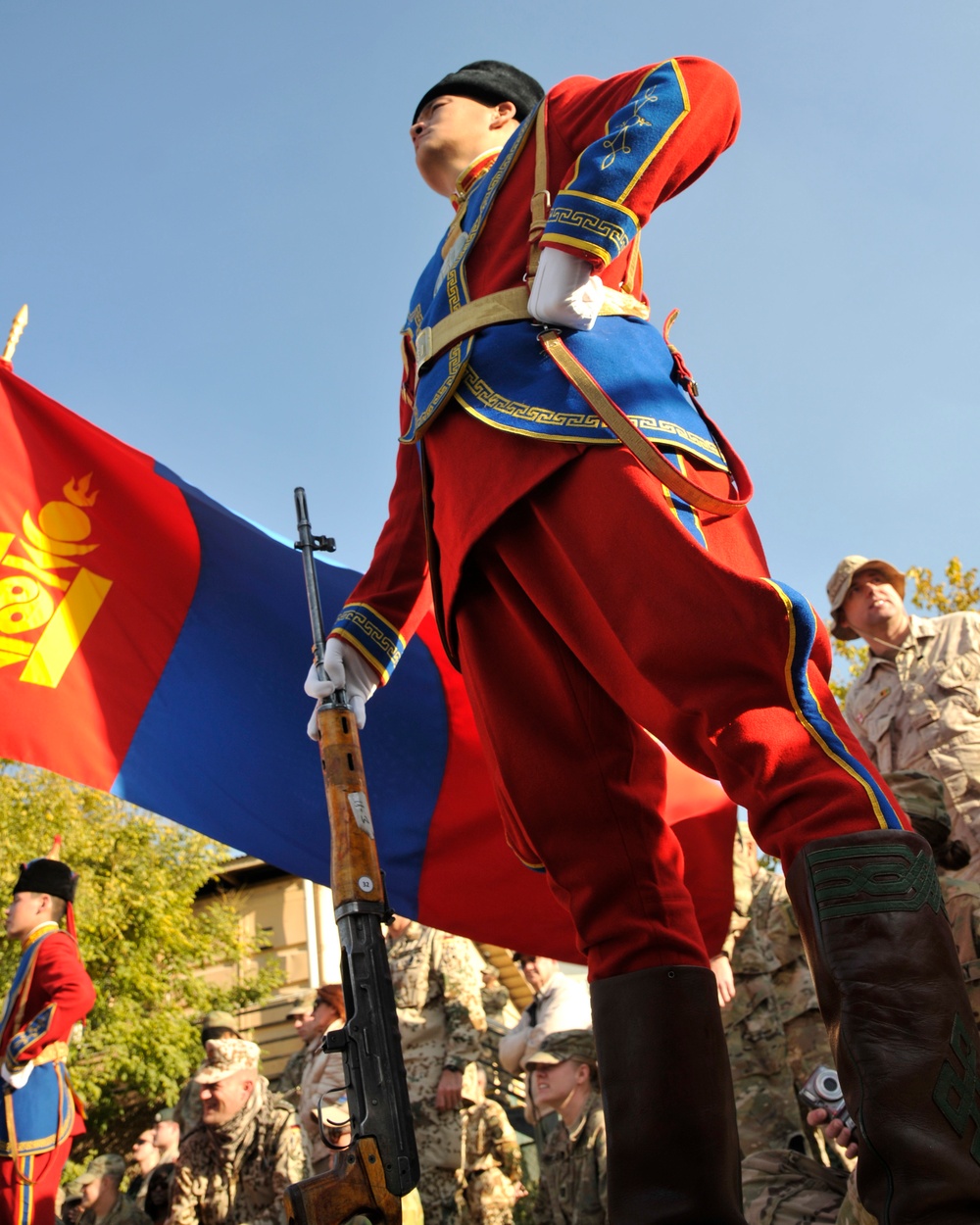 Camp Eggers Mongolian Independence Day