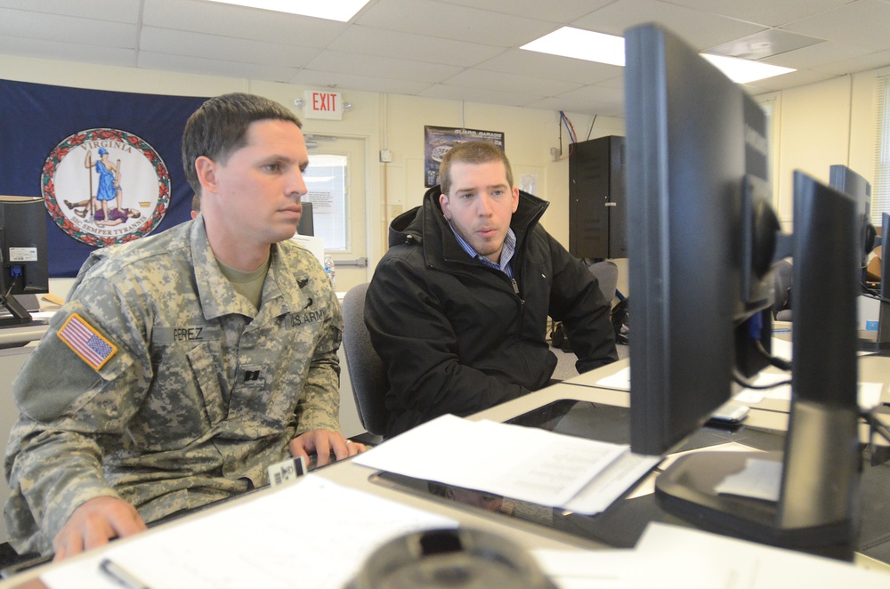 Va. Guard contracting soldiers sharpen their skills during joint, multi-state exercise