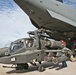 AH-64D Apache unloaded out of a C-17 Globemaster