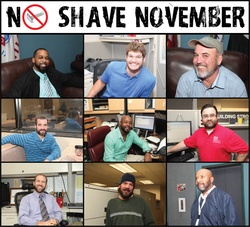 Savannah District men put down their razors for No-Shave November