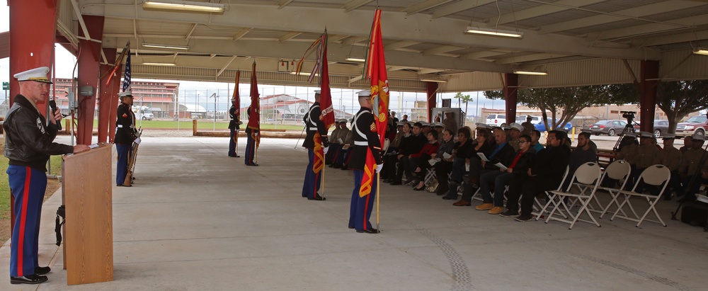 MCAS Yuma Memorial Sports Field Complex Dedication Ceremony