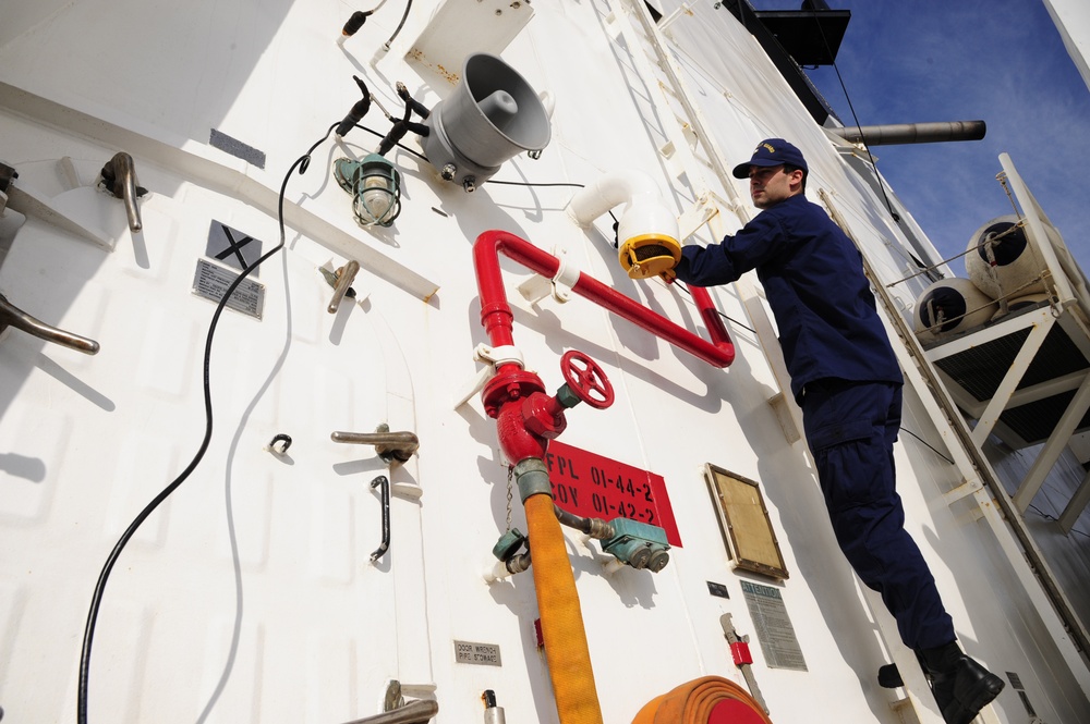 Coast Guard electronics technicians keep communications running