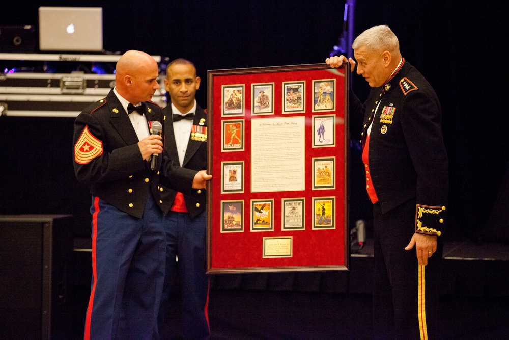 238th Marine Corps birthday celebration