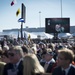 Christening ceremony for USS Gerald R. Ford