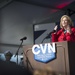 Christening ceremony for USS Gerald R. Ford