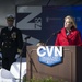 Christening ceremony for USS Gerald R. Ford