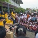 7th Fleet band plays for students