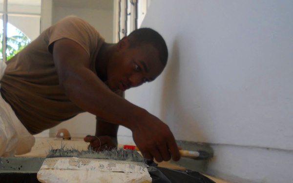 Seabees build school in Timor-Leste