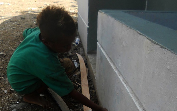 Seabees build school in Timor-Leste