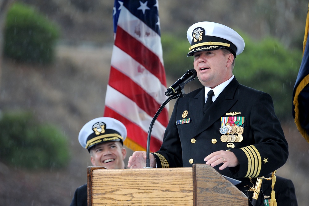 USS Jefferson City change of command