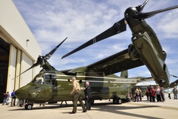 HMX-1 introduces first 'Osprey' to fill presidential support role