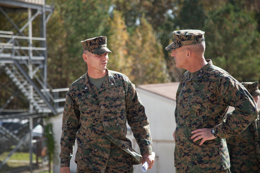 DVIDS - Images - Brig. Gen. Lukeman talks with ITB CO [Image 5 of 8]