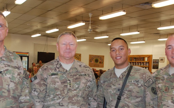 National Guard Bureau chief meets Task Force Guam