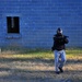 Marines and officers practice active shooter training at combat town