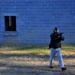 Marines and officers practice active shooter training at combat town