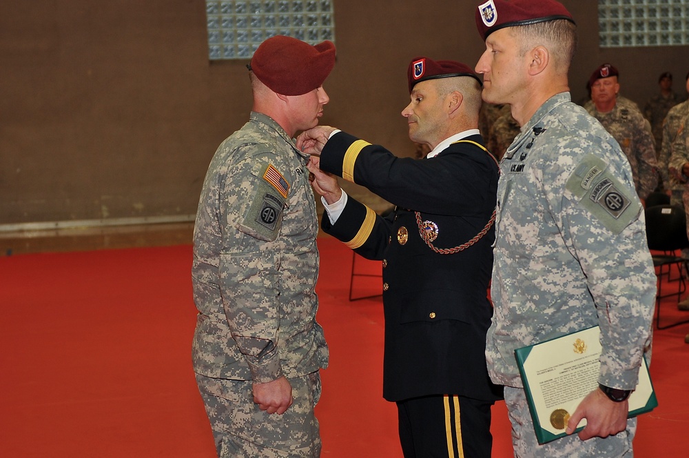 Profile of a hero: Paratrooper earns soldier’s Medal