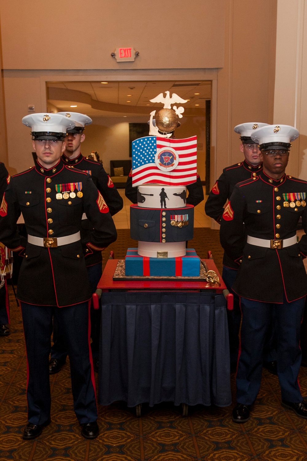 22nd MEU celebrates 238th Marine Corps birthday