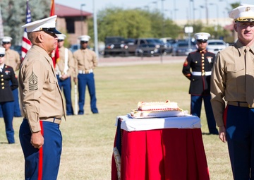 MCAS Yuma Marines celebrate 238 years of Corps' history