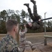 SOI-E Marines perform in a squad competition