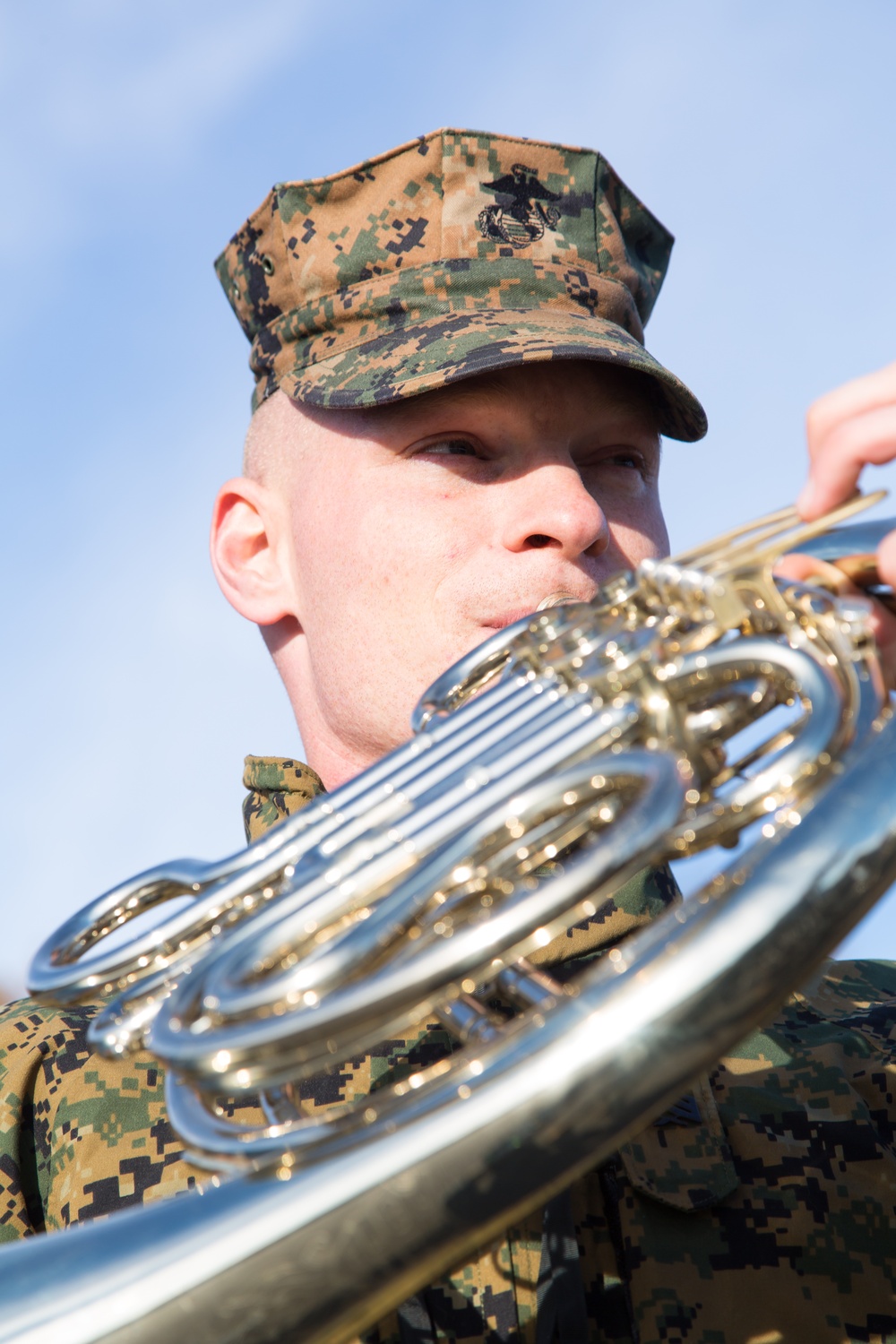 Marines prepare for Macy’s Thanksgiving Day Parade