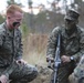 SOI-E Marines perform in a squad competition