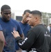 Marines train Southern University Football Players
