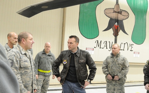 Acting secretary of the Air Force meets JBER airmen