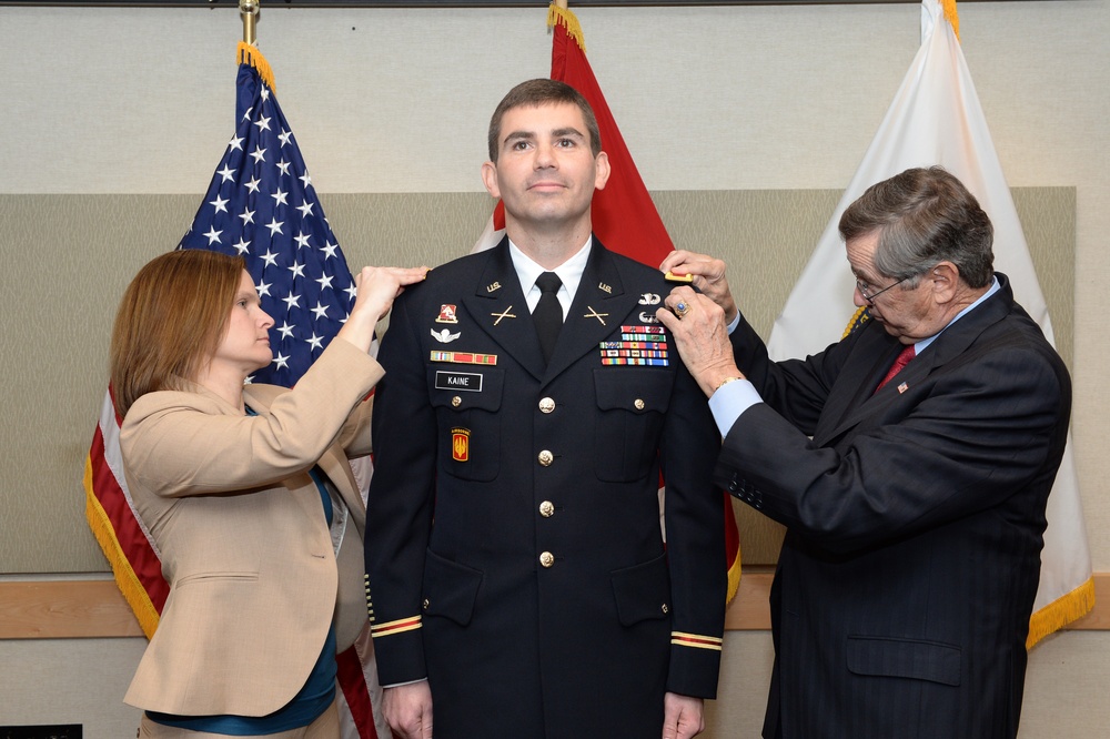 Promotion to colonel