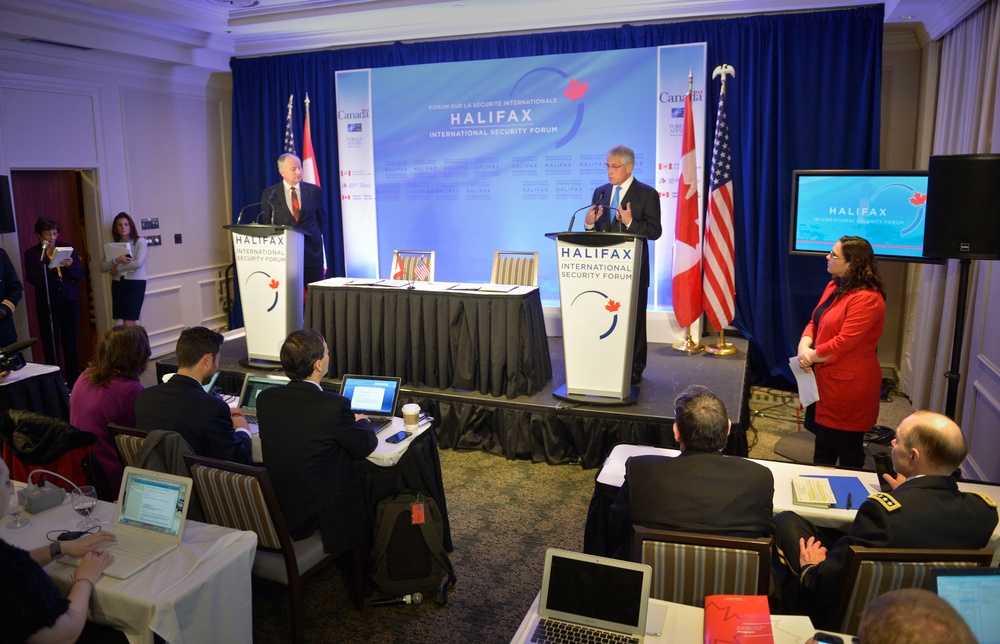 Hagel at the 2013 Halifax International Security Forum